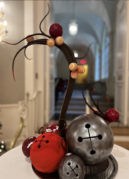 Christmas / Holiday Chocolate Showpiece 2021