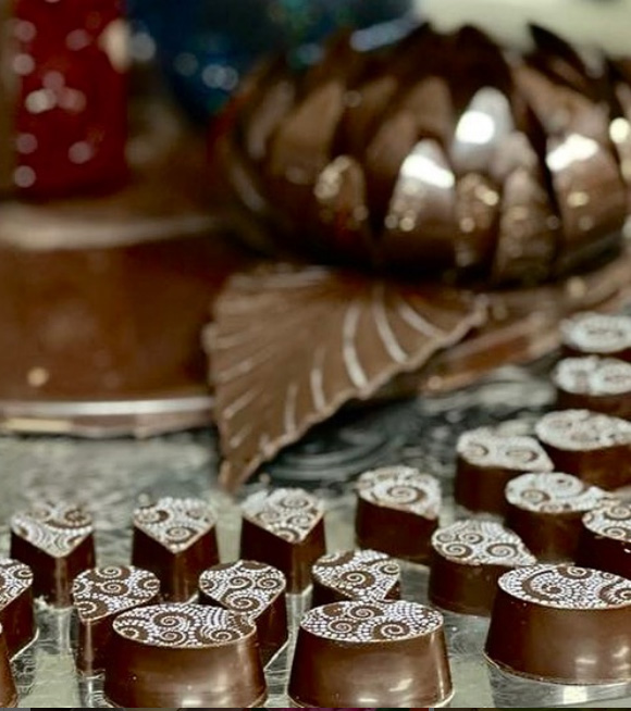 Confectionery sweets bon bons by Pastry Chef Anthony Smith