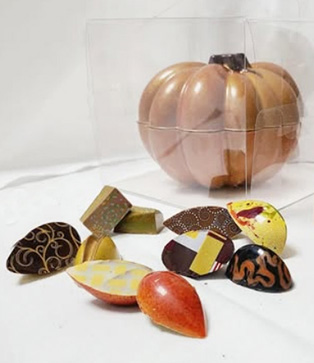 Chocolate Pumpkin Bon Bon Box 