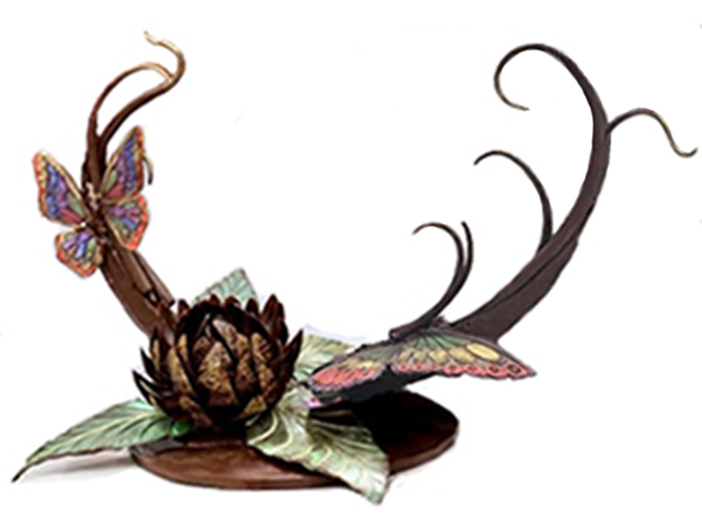 Chocolate sculpture created as a classroom demo.